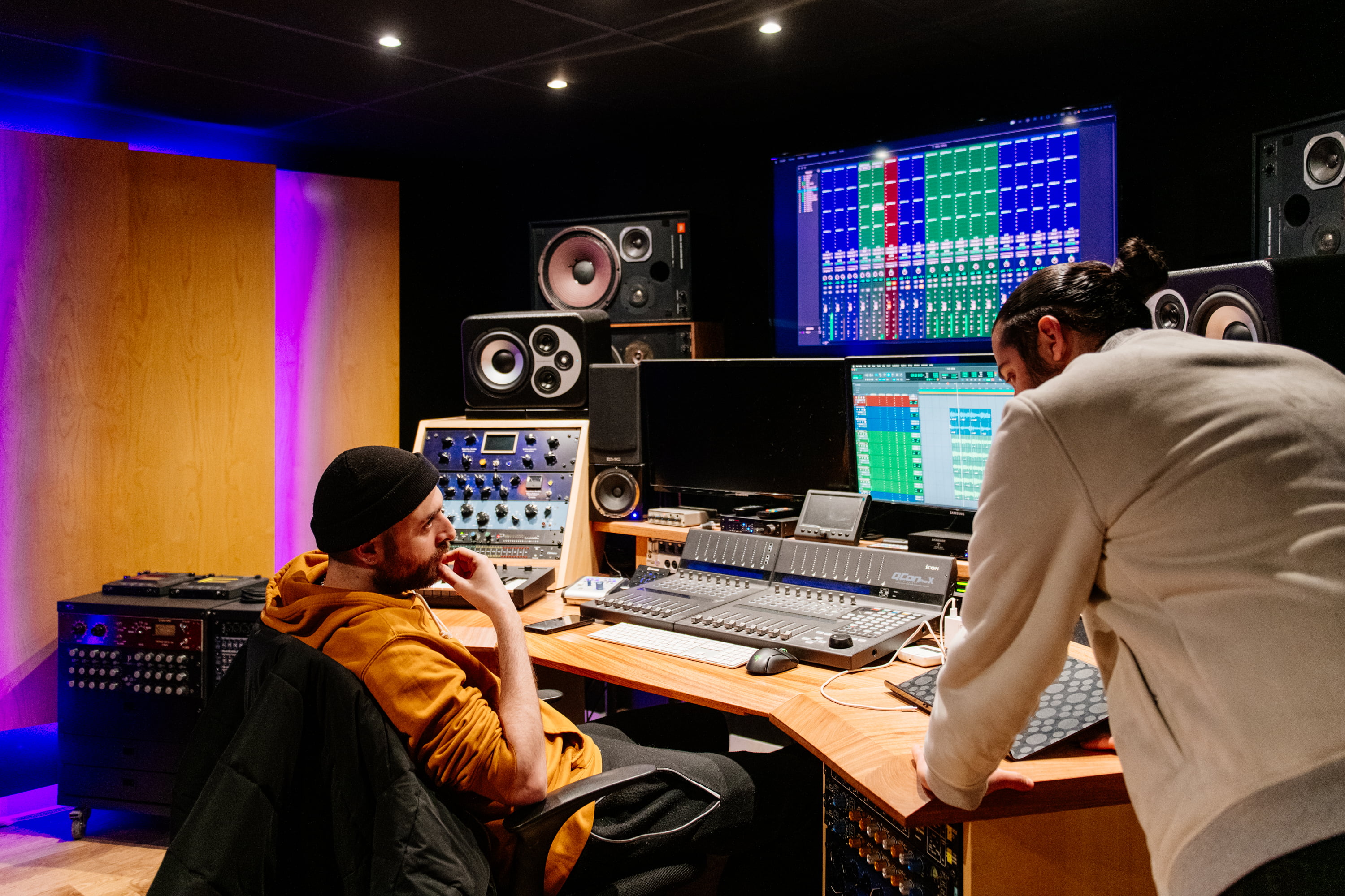 Session studio Studhom — Anthony et Arslane